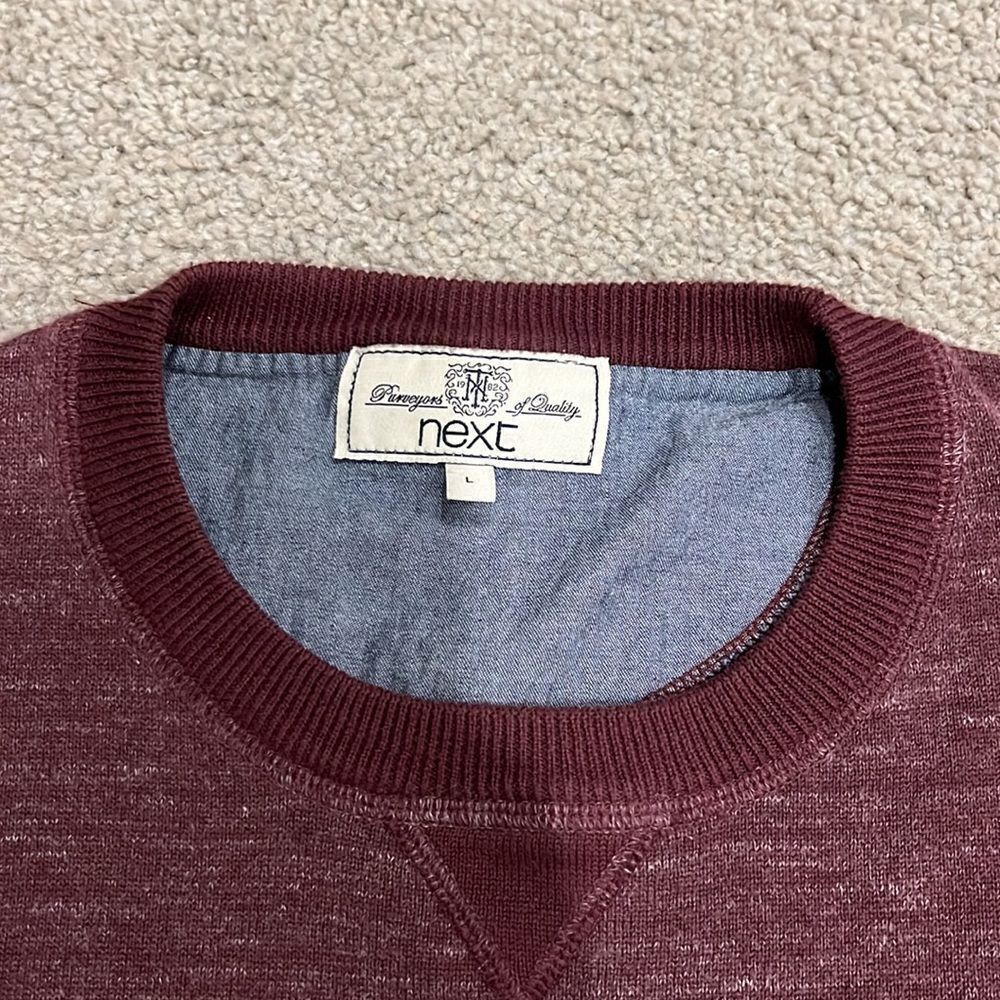 Next sweater men’s like new size L. - Picture 3 of 5